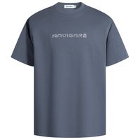 Navigare 纳维凯尔 长绒棉抑菌防晒 白色 L 男士T恤