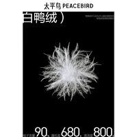 太平鸟 衬衫式压胶轻薄 男士羽绒服