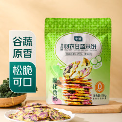 七鲜 羽衣甘蓝米饼（黄瓜味）118g 休闲解馋小吃健康零食