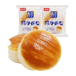 桃李 酵母面包 牛奶蛋羹味 3袋 共225g