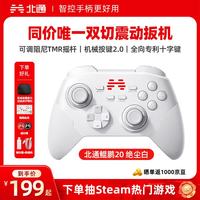 北通 鲲鹏20 游戏手柄 绝尘白
