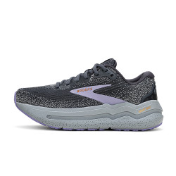 BROOKS 男女跑步鞋运动鞋缓震回弹鞋跑鞋 幽灵Max2 女款 乌木色/薰衣紫/云淡灰 36.5