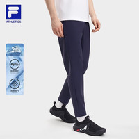 FILA 男子凉感速干针织长裤