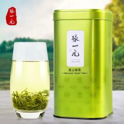 张一元 2026新茶 雨前一级高山绿茶600g(300gx2罐)嫩芽春茶（配手提袋）