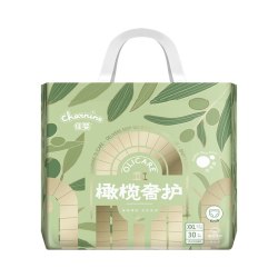 佳婴 橄榄奢护超薄透气纸尿裤泡泡腰围拉拉裤新生婴儿一体裤尿不湿