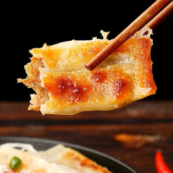 大希地 酥香牛肉锅贴 420g 空气炸锅半成品预制菜