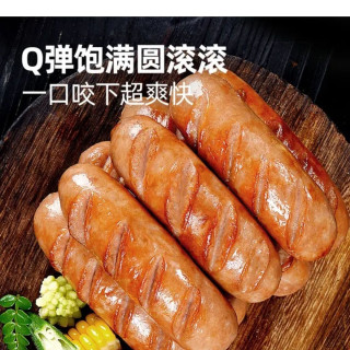 大希地 脆皮爆汁 原味烤肠 500g/10根 半成品