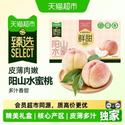 阳山 江苏无锡水蜜桃 2颗礼盒装