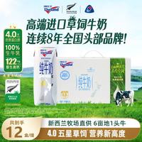 纽仕兰 纯牛奶 250ml*12盒