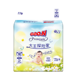 大王 环贴式短裤式婴儿纸尿裤大王探险家系列拉拉裤尿不湿NB-3XL码