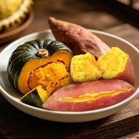 京鲜生 龙九蜜薯南瓜组合 4斤+4斤 根茎类蔬菜