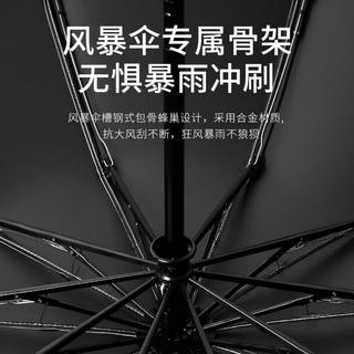 沃米 全自动反向折叠黑胶晴雨两用伞