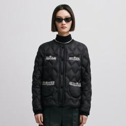 千仞岗 轻薄羽绒服小香风短款女士外套