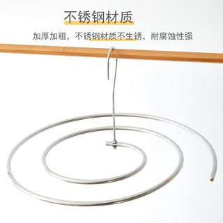SPENG 螺旋旋转晾衣架 不锈钢材质 1个装