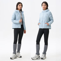 千仞岗 轻薄鸭绒羽绒服女士连帽外套简约百搭休闲通勤保暖衣防寒服