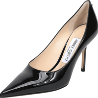 JIMMY CHOO LOVE 85系列 漆皮尖头高跟鞋