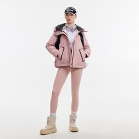千仞岗 新款羽绒服女士短款外套户外运动休闲保暖防寒服