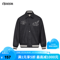 CHINISM 棒球飞行机车工装夹克潮牌美式福袋9 CCNA11B3001黑色（原价669） S