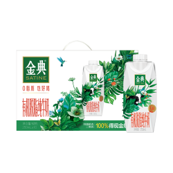 金典 yili/伊利 脱脂纯牛奶