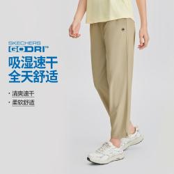 斯凯奇 女款运动长裤弹力九分裤
