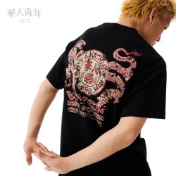 華人青年 男女情侣短袖POLO衫