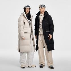 千仞岗 真五折！332g高充绒石墨烯蓄热男女同款羽绒服+  俩色全码可选
