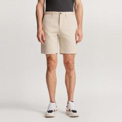 TOMMY HILFIGER 夏季男经典小绣标肌理感商务休闲直筒合身西裤短裤