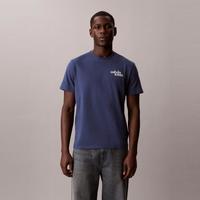 卡尔文·克莱恩 CK Jeans26春夏新款男士休闲通勤字母刺绣纯棉圆领内搭短袖T恤