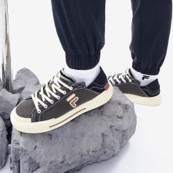 FILA 男鞋FUSION系列时尚百搭情侣帆布鞋男式潮流舒适轻便休闲鞋
