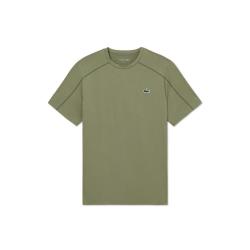 LACOSTE 法国鳄鱼男装春夏舒适运动休闲百搭短袖纯色正肩T恤