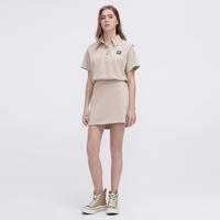 歌力思 棉感卫衣Polo连衣裙女