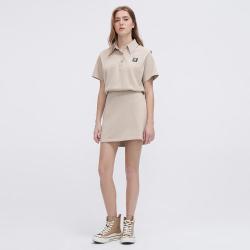 歌力思 棉感卫衣Polo连衣裙女