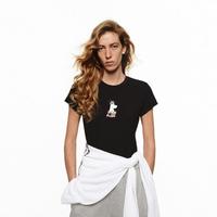 MO&Co. 姆明联名系列T恤印花烫钻女装