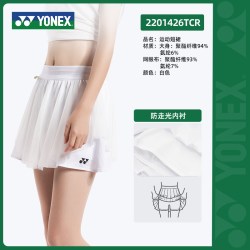 YONEX 女款羽毛球裙 2200626BCR