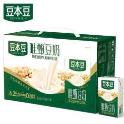 豆本豆 唯甄原味豆奶250ml*24盒整箱
