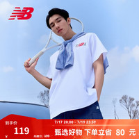 new balance NB官方26新款夏季男款时尚百搭舒适透气运动短袖T恤 WT MT6179UM L