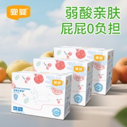 宜婴 弱酸水果裤装拉拉裤超薄透气纸尿裤干爽柔软尿不湿小内裤6包