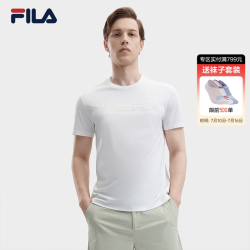 FILA 男子针织短袖衫 2024夏新款