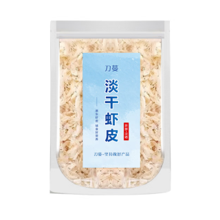 刀蔓 淡干虾皮 240克