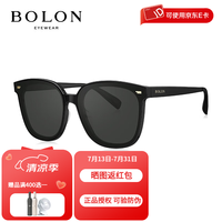 暴龙 PLUS7.17日晚20点：暴龙BOLON太阳镜偏光太阳大框圆脸墨镜男女BL3028 C10