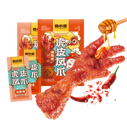 鲁小吉 虎皮凤爪五香甜辣鸡爪160g*1袋