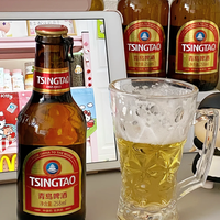 青岛啤酒 拉环小棕金箱啤 258mL 12瓶