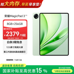 荣耀 MagicPad 3 12.5英寸高刷屏 8GB+256GB WiFi版 放青松 平板电脑
