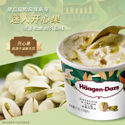 哈根达斯 开心果奶霜口味冰淇淋 100ml 雪糕