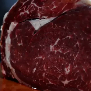 GB2707真原切!超嫩眼肉43.8元/斤:大希地 原切眼肉牛排(厚约2cm)净重3.4斤