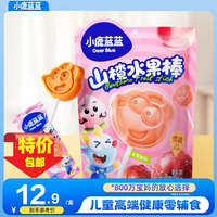 小鹿蓝蓝 山楂棒棒糖 水蜜桃味 106g