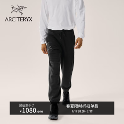 ARC'TERYX EMBLEM FLEECE JOGGER 男子休闲长裤 黑色 S