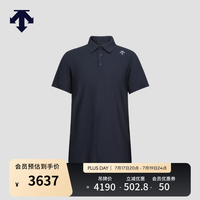迪桑特 GOLF 迪桑特高尔夫G-ARC系列男士短袖POLO衫夏季 NV-NV XL (180/100A)
