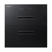 康宝 XDZ100-YS9 100升三层大容量 黑色双门消毒柜