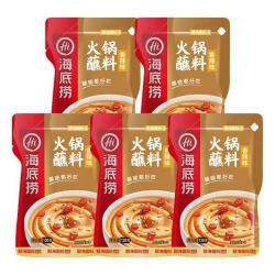 海底捞 凉拌菜拌面 香辣蘸料120g*5